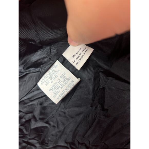 Rena Rowan For Saville Red Black Houndstooth Tweed Wool Blend Blazer 12P - Picture 6 of 10